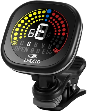 Guitar Tuner Rechargeable, Tuner Clip On for Guitar, Bass, Chromatic, Ukulele,Violin Tuner, Fast Accuratie Tuning, Super Bright Display to Read, for Professional/Beginners Guitar Tuner Rechargeable, Tuner Clip On for Guitar, Bass, Chromatic, Ukulele,Violin Tuner, Fast Accuratie Tuning, Super Bright Display to Read, for Professional/Beginners