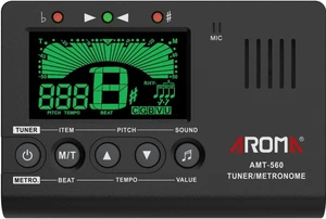 Aroma 3-in-1 Digital Metronome Tuner for Guitar, Bass, Violin, Piano | For All Instruments - Ukulele, Trumpet, Flute, Clarinet - Accurate Chromatic Tuner, Tone Generator, Easy to Use, Pocket Size Aroma 3-in-1 Digital Metronome Tuner for Guitar, Bass, Violin, Piano | For All Instruments - Ukulele, Trumpet, Flute, Clarinet - Accurate Chromatic Tuner, Tone Generator, Easy to Use, Pocket Size