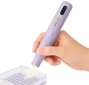Electric Diamond Art Pen with Light, Dual-Speed Vacuum Tool (Purple) Electric Diamond Art Pen with Light, Dual-Speed Vacuum Tool (Purple)