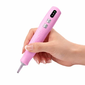 Electric Diamond Art Pen with Light, Cordless Electric Diamond Painting Pen, 2 Adjustable Suction Levels, Rechargeable Vacuum Tool with Ergonomic Grip, Low Noise, No Wax Needed (Pink) Electric Diamond Art Pen with Light, Cordless Electric Diamond Painting Pen, 2 Adjustable Suction Levels, Rechargeable Vacuum Tool with Ergonomic Grip, Low Noise, No Wax Needed (Pink)