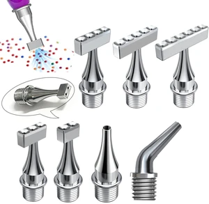 Replacement Kit for Vacuum Diamond Painting Pens, E-Painter Replacement Pen + 2 Filters + Steel Screw 1/2/3/4/5/6/Elbow Multiplacers + Silicone Tube fits Most Electric Diamond Art Pen, Only 6pcs Tips Replacement Kit for Vacuum Diamond Painting Pens, E-Painter Replacement Pen + 2 Filters + Steel Screw 1/2/3/4/5/6/Elbow Multiplacers + Silicone Tube fits Most Electric Diamond Art Pen, Only 6pcs Tips