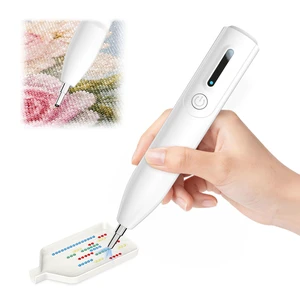 Electric Diamond Art Pen, Wireless Vacuum Diamond Painting Pen for Adults | One Pen for All-No Need to Change Nibs or Adjust Speeds, No Wax Needed, Rechargeable, Ergonomic Diamond Art Accessories Tool Electric Diamond Art Pen, Wireless Vacuum Diamond Painting Pen for Adults | One Pen for All-No Need to Change Nibs or Adjust Speeds, No Wax Needed, Rechargeable, Ergonomic Diamond Art Accessories Tool
