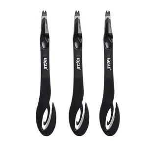 Staple Remover, Staple Puller, Push-Style, Built-in Letter Opener, 3-Pack, Black Staple Remover, Staple Puller, Push-Style, Built-in Letter Opener, 3-Pack, Black