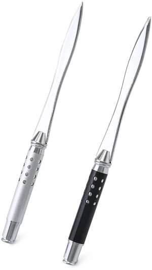 2 Pack Metal Letter Opener - Ergonomic Grip Envelope Slitter, Envelope Opener with Safe Edge, Powder-Coated Finish - Versatile Paper Cutter for Office/Home 2 Pack Metal Letter Opener - Ergonomic Grip Envelope Slitter, Envelope Opener with Safe Edge, Powder-Coated Finish - Versatile Paper Cutter for Office/Home