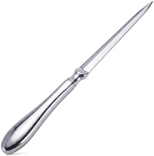 9 Inch Metal Letter Opener, Silver Envelope Opening Tool for Mail | Smooth metal blade for opening letters and envelopes, with a sturdy 9 inch design for office desks, home use and mail rooms 9 Inch Metal Letter Opener, Silver Envelope Opening Tool for Mail | Smooth metal blade for opening letters and envelopes, with a sturdy 9 inch design for office desks, home use and mail rooms