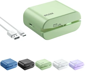 Rechargeable Electric Letter Opener - Letter Openers Envelope Slitter, Electric Envelope Opener, Mail Opener, Universal Envelope Efficient Letter Opener Tool for Office, Home (Saga Green) Rechargeable Electric Letter Opener - Letter Openers Envelope Slitter, Electric Envelope Opener, Mail Opener, Universal Envelope Efficient Letter Opener Tool for Office, Home (Saga Green)
