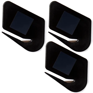 Magnetic Letter Openers Envelope,3 Pack,Black,Envelope Opener Slitter | Mail Openers Blade with Magnet,Letter Opener for Women,Men,Office,Envelope Cutter Magnetic Letter Openers Envelope,3 Pack,Black,Envelope Opener Slitter | Mail Openers Blade with Magnet,Letter Opener for Women,Men,Office,Envelope Cutter