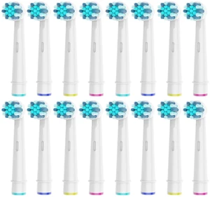 16pcs Kids Replacement Heads Compatible with Braun Oral B Kids Electric Toothbrush, Ultra Soft Bristles 16pcs Kids Replacement Heads Compatible with Braun Oral B Kids Electric Toothbrush, Ultra Soft Bristles
