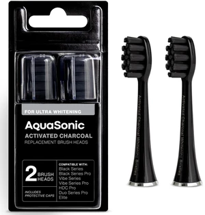 Genuine Standard Replacement Brush Heads | for Normal & Sensitive Teeth | Compatible with Many Toothbrush Handles (2 Pack Black) Genuine Standard Replacement Brush Heads | for Normal & Sensitive Teeth | Compatible with Many Toothbrush Handles (2 Pack Black)
