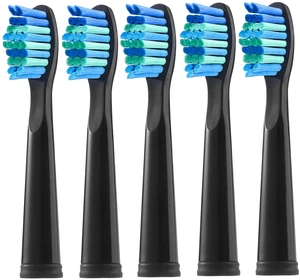 5 Pack Electric Toothbrush Replacement Heads Compatible with Fairywill,Toothbrush Heads Compatible with FW-507/508/551/515/917/959/2011,FW-D1/D3/D7/D8 5 Pack Electric Toothbrush Replacement Heads Compatible with Fairywill,Toothbrush Heads Compatible with FW-507/508/551/515/917/959/2011,FW-D1/D3/D7/D8