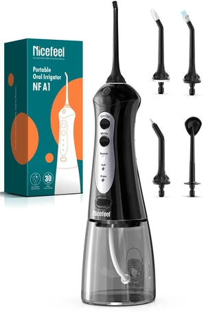 Water Dental Flosser Teeth Pick - Fast Charge Cordless Teeth Cleaner, 3 Modes Portable Oral Irrigator, IPX7 Waterproof Electric Water Dental Flosser for Tonsil Stone, 300ML Tank Water Dental Flosser Teeth Pick - Fast Charge Cordless Teeth Cleaner, 3 Modes Portable Oral Irrigator, IPX7 Waterproof Electric Water Dental Flosser for Tonsil Stone, 300ML Tank