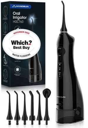 Water Flossers for Teeth Cordless Rechargeable Dental Oral Irrigator Water Jet for Teeth Braces Care with 6 Jet Tips for Travel and Home Use (Black) Water Flossers for Teeth Cordless Rechargeable Dental Oral Irrigator Water Jet for Teeth Braces Care with 6 Jet Tips for Travel and Home Use (Black)
