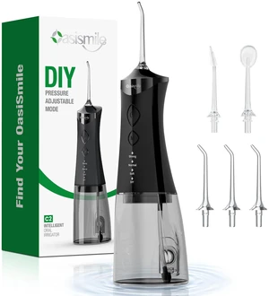 C2 Water Flosser for Teeth, 350ML Cordless Oral Irrigator, Black | DIY Pressure, 4 Modes, 5 Jet Tips, Rechargeable Water Dental Pick for Braces, Sensitive Gums, IPX7 Waterproof for Home Travel C2 Water Flosser for Teeth, 350ML Cordless Oral Irrigator, Black | DIY Pressure, 4 Modes, 5 Jet Tips, Rechargeable Water Dental Pick for Braces, Sensitive Gums, IPX7 Waterproof for Home Travel