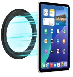 Large Magnetic Tablet Mount Ring Sticker for iPad, Tablet-Size Adhesive Magnetic Mount with Metal Plate, Works with iPad Pro, Galaxy Tab, Surface & Kindle, for Fridge, Gym & Flat Metal Surfaces, Black Large Magnetic Tablet Mount Ring Sticker for iPad, Tablet-Size Adhesive Magnetic Mount with Metal Plate, Works with iPad Pro, Galaxy Tab, Surface & Kindle, for Fridge, Gym & Flat Metal Surfaces, Black