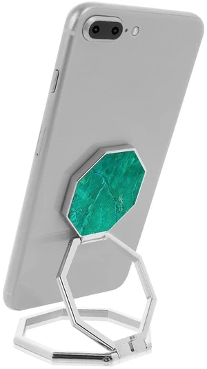 Cell Phone Ring Holder Finger Kickstand, 360° Rotation Metal Cellphone Back Grip Foldable Cell Phone Stand Adjustable Phone Holder Compatible with Most Smartphones(Silver Marbling) Cell Phone Ring Holder Finger Kickstand, 360° Rotation Metal Cellphone Back Grip Foldable Cell Phone Stand Adjustable Phone Holder Compatible with Most Smartphones(Silver Marbling)