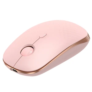 Rechargeable Slim Portable Silent Computer 2.4 GHz Wireless Mouse | Lightweight Ambidextrous with Nano Receiver, 4000 DPI Optical Tracking 90-Day Battery Life, Compatible with PC, Mac, Laptop Rechargeable Slim Portable Silent Computer 2.4 GHz Wireless Mouse | Lightweight Ambidextrous with Nano Receiver, 4000 DPI Optical Tracking 90-Day Battery Life, Compatible with PC, Mac, Laptop