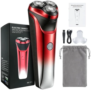 Electric Razor for Men, Wet & Dry USB-C Shaver, Pop-up Trimmer(Red) | Skin-friendly shaving headcomfortable close shaveergonomic grip,ideal for daily grooming and business trips Electric Razor for Men, Wet & Dry USB-C Shaver, Pop-up Trimmer(Red) | Skin-friendly shaving headcomfortable close shaveergonomic grip,ideal for daily grooming and business trips