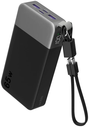 Portable Charger 20000mAh 65W Power Bank w/Detachable Cable | 2C+2A USB-C Fast Charging Laptop Battery Pack with LED Display, for Notebooks, Tablets, Phones, and Steam Deck Portable Charger 20000mAh 65W Power Bank w/Detachable Cable | 2C+2A USB-C Fast Charging Laptop Battery Pack with LED Display, for Notebooks, Tablets, Phones, and Steam Deck