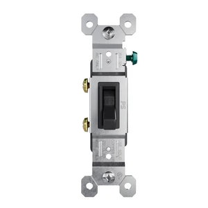 Legrand 15 Amp Single Pole Residential Toggle Light Switch, Black 1 Pack | Pass & Seymour Trademaster, Resi Grade, Push Wire, Side Wife, CCA Wiring, Light Switch, Framed Toggle Legrand 15 Amp Single Pole Residential Toggle Light Switch, Black 1 Pack | Pass & Seymour Trademaster, Resi Grade, Push Wire, Side Wife, CCA Wiring, Light Switch, Framed Toggle
