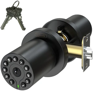 IU-20 Code Door Lock, Electronic Door Knob with Keypad and Key, Auto Lock, Waterproof, Passage Function, Long Battery Life,50 Codes, Easy to use and Install for Office/Warehouse/Bedroom/Garage IU-20 Code Door Lock, Electronic Door Knob with Keypad and Key, Auto Lock, Waterproof, Passage Function, Long Battery Life,50 Codes, Easy to use and Install for Office/Warehouse/Bedroom/Garage