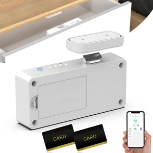Smart Cabinet Lock, Hidden Baby Proofing Child Proof Drawer Locks | Mom's Choice Award, No Drill Adhesive Keyless RFID Bluetooth Cabinet Locks for Adults Kitchen Cupboard Closet Liquor - White Smart Cabinet Lock, Hidden Baby Proofing Child Proof Drawer Locks | Mom's Choice Award, No Drill Adhesive Keyless RFID Bluetooth Cabinet Locks for Adults Kitchen Cupboard Closet Liquor - White