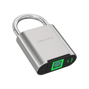 Biometric Fingerprint Padlock with Backup Electronic Key, Heavy Duty Smart Lock for Gym Locker, IP66 Waterproof Outdoor Padlock, Keyless Anti-Theft Lock for School, Gate, Toolbox & Athletes Biometric Fingerprint Padlock with Backup Electronic Key, Heavy Duty Smart Lock for Gym Locker, IP66 Waterproof Outdoor Padlock, Keyless Anti-Theft Lock for School, Gate, Toolbox & Athletes