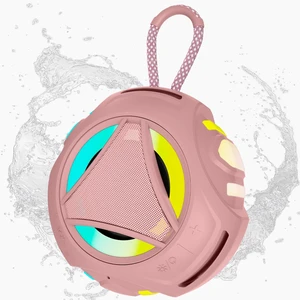 Bluetooth Shower Speake WaterproofPortable Outdoor Bluetooth Speake with RGB LightsIPX67 FloatingBuilt-in Mic24Hrs PlaytimeTrue Wireless StereoGifts for Teens Boy Girls Women Men - Pink Bluetooth Shower Speake WaterproofPortable Outdoor Bluetooth Speake with RGB LightsIPX67 FloatingBuilt-in Mic24Hrs PlaytimeTrue Wireless StereoGifts for Teens Boy Girls Women Men - Pink