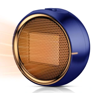 Space Heater, Portable Electric PTC Ceramic Heaters for Indoor Use, 2S Efficient Heating, Tip-Over & Overheat Protection, Quiet Small Mini Desk Heater for Bathroom Home Office Bedroom Space Heater, Portable Electric PTC Ceramic Heaters for Indoor Use, 2S Efficient Heating, Tip-Over & Overheat Protection, Quiet Small Mini Desk Heater for Bathroom Home Office Bedroom