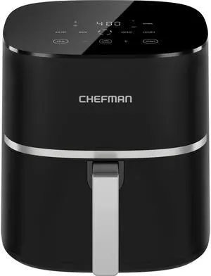 TurboX 4-in-1 Air Fryer, 5-Quart Airfryer for Extra Crispy Chicken, Fries, Wings, and More, Air Fry, Bake, Reheat, and Frozen Functions, Digital Touch Controls, Dishwasher Safe TurboX 4-in-1 Air Fryer, 5-Quart Airfryer for Extra Crispy Chicken, Fries, Wings, and More, Air Fry, Bake, Reheat, and Frozen Functions, Digital Touch Controls, Dishwasher Safe