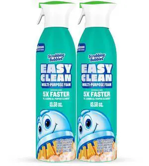 Easy Clean Foaming Multipurpose Bathroom Cleaner, Continuous Spray Bottle, Fast Acting Foam, 13.58 Ounce (Pack of 2) Easy Clean Foaming Multipurpose Bathroom Cleaner, Continuous Spray Bottle, Fast Acting Foam, 13.58 Ounce (Pack of 2)