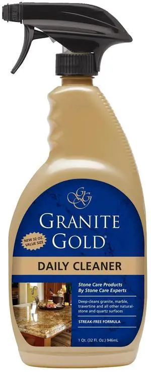 Granite Gold Daily Cleaner for Granite, Marble & Other Natural Stone & Quartz Surfaces, 32 Ounces Granite Gold Daily Cleaner for Granite, Marble & Other Natural Stone & Quartz Surfaces, 32 Ounces