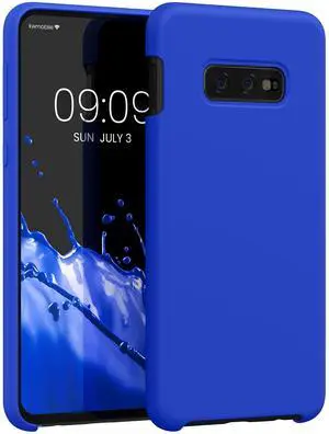 kwmobile Case Compatible with Samsung Galaxy S10e Case - TPU Silicone Phone Cover with Soft Finish - Baltic Blue kwmobile Case Compatible with Samsung Galaxy S10e Case - TPU Silicone Phone Cover with Soft Finish - Baltic Blue