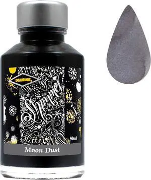 Diamine Fountain Pen Bottled Ink, 50ml - Shimmering Moon Dust Diamine Fountain Pen Bottled Ink, 50ml - Shimmering Moon Dust