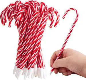 JOYIN 48 Pcs Christmas Candy Cane Ball Point Pens Snowman Umbrella Pens for Xmas Holiday Stationery Supplies Party Gift JOYIN 48 Pcs Christmas Candy Cane Ball Point Pens Snowman Umbrella Pens for Xmas Holiday Stationery Supplies Party Gift