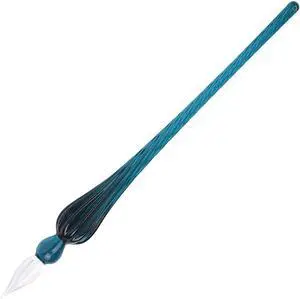 Jacques Herbin Ref 214/37 - Round Glass Dip Pen - Turquoise Jacques Herbin Ref 214/37 - Round Glass Dip Pen - Turquoise