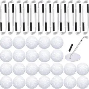 Estune 24 Pack Golf Ballpoint Pen and Sticky Notes Cool Golf Party Favors Mini Decorative Funny Sports Golfing Club Props Black Gel Ink for Office Coworkers Stationery Gift Supply Estune 24 Pack Golf Ballpoint Pen and Sticky Notes Cool Golf Party Favors Mini Decorative Funny Sports Golfing Club Props Black Gel Ink for Office Coworkers Stationery Gift Supply