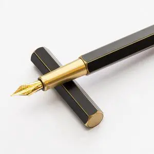 YSTUDIO Stunning Classic Revolve Fountain Pen, Schmidt Gilded Nib, Best Pen Gift Set for Men & Women, Professional, Executive Office, Nice PensblackM nib YSTUDIO Stunning Classic Revolve Fountain Pen, Schmidt Gilded Nib, Best Pen Gift Set for Men & Women, Professional, Executive Office, Nice PensblackM nib