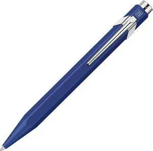 Caran d'Ache Rollerball Pen, Matte Blue, Slim Pack Caran d'Ache Rollerball Pen, Matte Blue, Slim Pack
