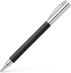 Faber-Castell Ambition Rollerball Pen - Black Resin Faber-Castell Ambition Rollerball Pen - Black Resin
