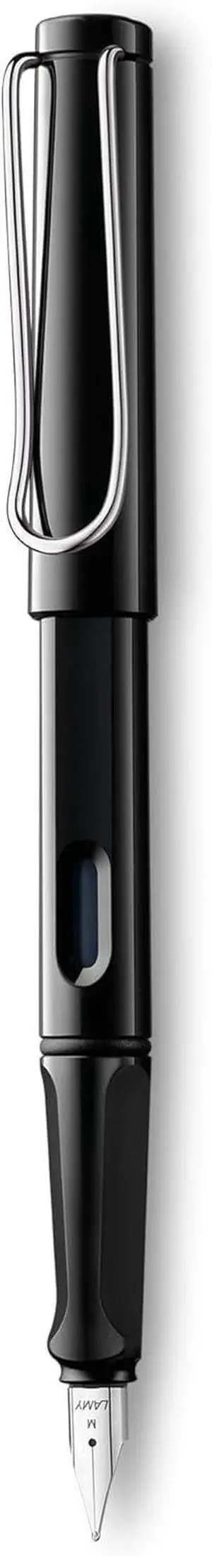 LAMY Safari Fountian Pen, Shiny Black, X-Fine Nib (L19BKEF) LAMY Safari Fountian Pen, Shiny Black, X-Fine Nib (L19BKEF)