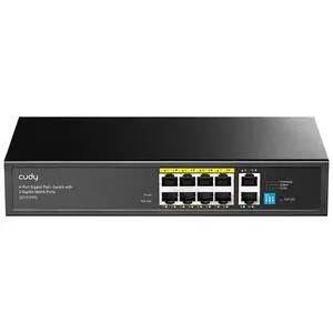 8 Port Gigabit PoE Switch, 120 Watts PoE Budget, 8 10/100/1000Mbps PoE+ Ports, 2 Gigabit Uplink Ports , 802.3at, 802.3af, 1/2 (+), 3/6 (-), Fanless, Plug and Play, GS1010PE 8 Port Gigabit PoE Switch, 120 Watts PoE Budget, 8 10/100/1000Mbps PoE+ Ports, 2 Gigabit Uplink Ports , 802.3at, 802.3af, 1/2 (+), 3/6 (-), Fanless, Plug and Play, GS1010PE