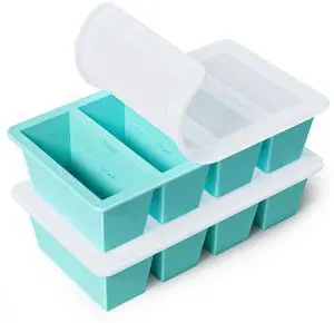 Silicone Freezer Tray for Sauce Cube: Silicone Freezing Tray for Broth Soup Storage - Freeze 250mL 125mL Souped Portion Silicone Freezer Tray for Sauce Cube: Silicone Freezing Tray for Broth Soup Storage - Freeze 250mL 125mL Souped Portion