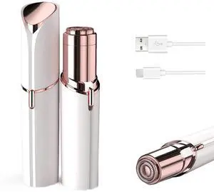 Facial Hair Removal for Women, Painless Face Shaver for Womens, Face Razors for Lip, Chin with USB Rechargeable, White Facial Hair Removal for Women, Painless Face Shaver for Womens, Face Razors for Lip, Chin with USB Rechargeable, White