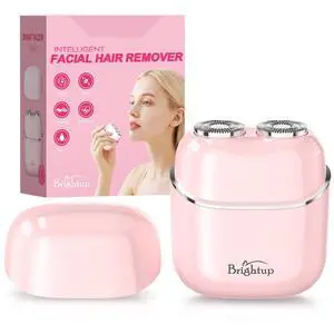 Facial Hair Removal for Women - Painless Electric Face Shaver for Peach Fuzz & Sensitive Skin, USB-C Chargeable Hair Shaver for Upper Lip & Chin,IPX7 Portable for Smooth Skin at Home & Travel Facial Hair Removal for Women - Painless Electric Face Shaver for Peach Fuzz & Sensitive Skin, USB-C Chargeable Hair Shaver for Upper Lip & Chin,IPX7 Portable for Smooth Skin at Home & Travel