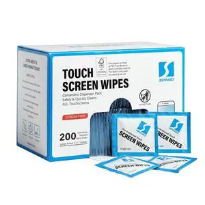 200 Count Screen Wipes, Screen Cleaner Wipes for Electronics, Touchscreens 200 Count Screen Wipes, Screen Cleaner Wipes for Electronics, Touchscreens