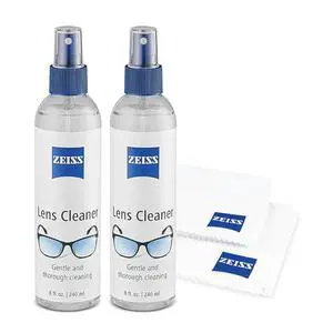 Lens Care Pack 2x 8oz Streak-Free Lens Spray and Microfiber Cloths for Eyeglasses and Optics Lens Care Pack 2x 8oz Streak-Free Lens Spray and Microfiber Cloths for Eyeglasses and Optics