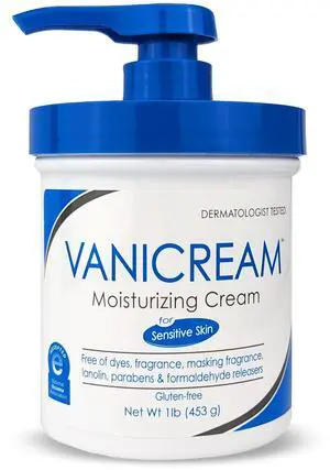 Moisturizing Cream, For Sensitive Skin, 1 lb (453 g) Moisturizing Cream, For Sensitive Skin, 1 lb (453 g)