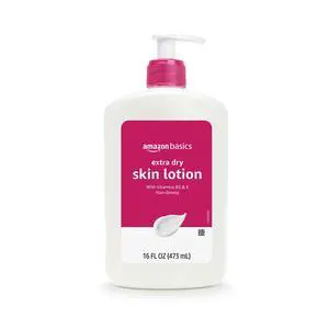 Body Lotion For Dry Skin with Vitamins B5 & E, Clean Scent, 16 fl oz (Previously Solimo) Body Lotion For Dry Skin with Vitamins B5 & E, Clean Scent, 16 fl oz (Previously Solimo)