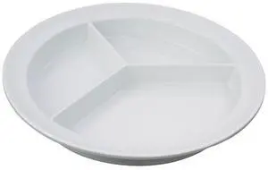 Partitioned Scoop Dish, Melamine Divided Plate for Kids, Elderly, and Disabled, Divided Sections for Portion Control and Easy Scooping Walls for Limited Mobility, Adaptive Plate Partitioned Scoop Dish, Melamine Divided Plate for Kids, Elderly, and Disabled, Divided Sections for Portion Control and Easy Scooping Walls for Limited Mobility, Adaptive Plate