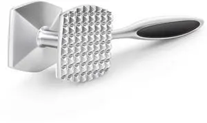 Meat Tenderizer Hammer Tool Pounder For Tenderizing Steak Beef Poultry, Heavy Duty Dual-Sided Mallet with Soft Grip Handle - Multifunctional Kitchen Beater for Chicken,Fish, Baking Meat Tenderizer Hammer Tool Pounder For Tenderizing Steak Beef Poultry, Heavy Duty Dual-Sided Mallet with Soft Grip Handle - Multifunctional Kitchen Beater for Chicken,Fish, Baking